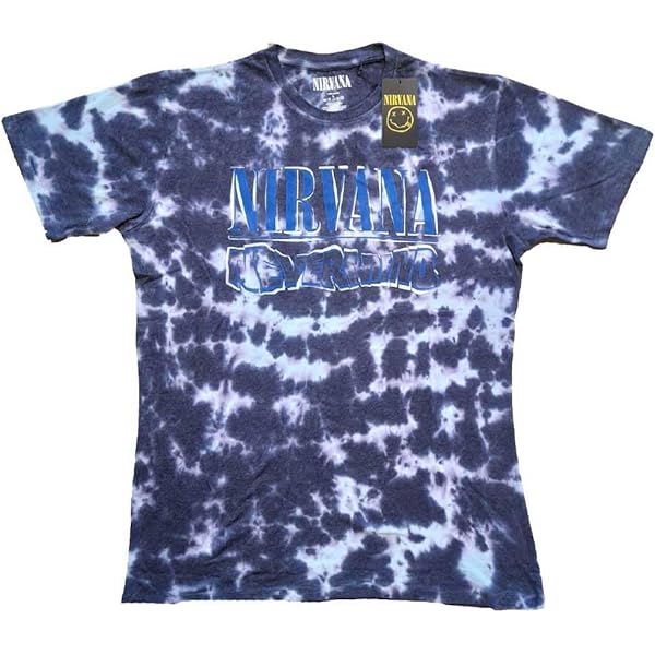 【SATIIIZ】Mek Nirvana Dyeing Short Sleeve T-Shirt Amazon.com: Nirvana In Utero Angelic Kids T Shirt Black